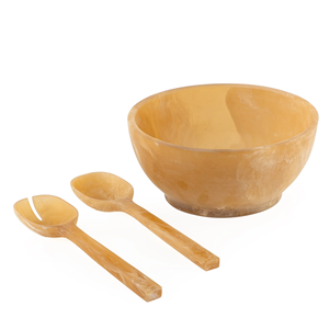 Bol décoratif multicolore en résine modelée à la main, étanche, pour salade, service de table, couverts de luxe, ustensiles de cuisine, qualité alimentaire, classique - Product Image 4