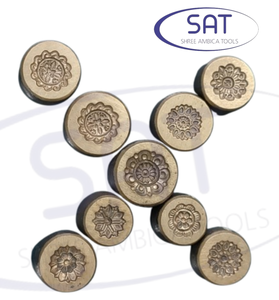 แม่พิมพ์ปั๊มลายทองคำ เงิน รูปเทพีลักษมี สำหรับทำเครื่องประดับ SAT Jewelry  พร้อมอุปกรณ์ปั๊ม ตอก ขึ้นรูป  สำหรับประเทศมาเลเซีย สิงคโปร์ ออสเตรเลีย สหรัฐอเมริกา - Product Image 2