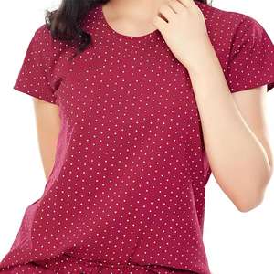 Conjunto Casual de Dos Piezas para Mujer, Verano 2026, Camiseta de Lona Sólida por Encima de la Rodilla y Pantalones Cortos - Product Image 2