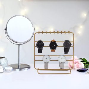 Classy Handmade Metal Necklace Display Stand Multi Section Jewelry Organizer for Elegant Showcase - Product Image 2