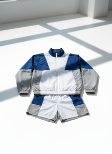 New Arrival 2026 Men's Two-Piece Windbreaker Shorts Set Custom Nylon Polyester Running Sets For Men - Product Image 3