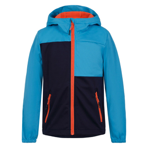 Veste coupe-vent à capuche pour homme, noire avec fermeture éclair vert lime, style sportif, vêtement d'automne, coupe régulière, en polyester - Product Image 5