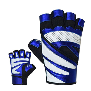 Customized Logo Weightlifting Gym Gloves Men Women Workout Fitness Training Durable Half-Finger Body Building Gloves - Product Image 5