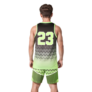 Uniforme de Baloncesto Sublimado de Último Diseño, Anti-Pilling, Transpirable, con Nombre y Número del Equipo Personalizados - Product Image 2