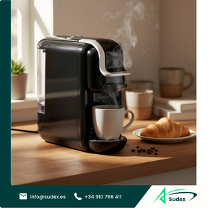 Machine à café expresso automatique Sudex CM-20 19 bars, 7 en 1, multi-capsules, pour usage quotidien à la maison et au bureau - Product Image 1