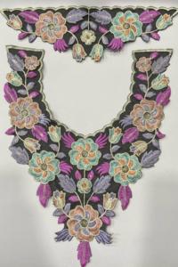 Patchs brodés ORGEZA de haute qualité pour femmes, en tissu, à coudre, motif floral, travail au fil, aspect coton doux, pour vêtements et textiles de maison - Product Image 4