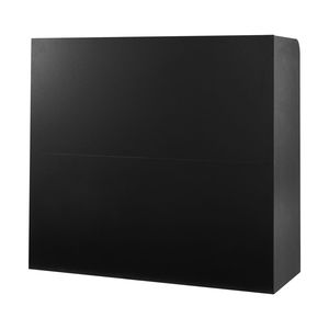 Bancone Reception Rettangolare da 47 Pollici con Cassetti Bloccabili e Armadietto Contenitore, Tavolo Frontale per Ufficio, Spa o Seminterrato - Product Image 1