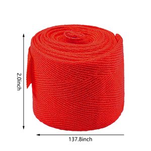 Bandages de boxe personnalisés 160 pouces semi-élastiques avec boucle pour le pouce pour la boxe, le MMA, le Muay Thai et les arts martiaux - Product Image 4
