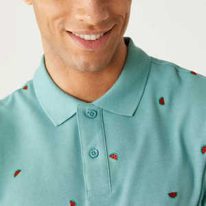 Polos de hombre profesionales de alta calidad, transpirables, lisos, en blanco, nuevo estilo, hechos a medida, para uso casual, en venta. - Product Image 4