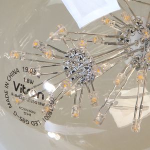 [Vitson] Edison LED Globe <b>Bulb</b> Snowflake High Quality 2200K <b>E26</b> 1.8W G95-G Snowflake Design for Interior KOR Style 46839 - Product Image 3