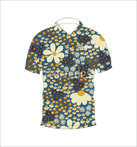 เสื้อโปโลพิมพ์ลายดอกไม้แบบกำหนดเอง แขนสั้น สวมใส่สบาย เหมาะสำหรับกอล์ฟ เทนนิส ชุดทีมฤดูร้อน - Product Image 5