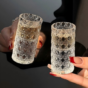 Vasos de Chupito de Vidrio Cuadrados o Redondos, Estilo Europeo, Base Gruesa, Transparentes, Personalizables con Logotipo, para <span class=keywords><strong>Bar</strong></span>, Fiestas, Hogar, Degustación de Whisky, Vodka y Tequila - Product Image 4