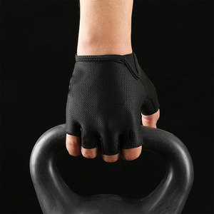 Custom <b>Fingerless</b> Gym <b>Gloves</b> for Men and <b>Women</b> Non Slip Padded Palm Workout <b>Gloves</b> Breathable Fitness Training Cycling <b>Gloves</b> - Product Image 5
