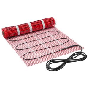 Sistema di Riscaldamento a Pavimento con Tappetino in Rete Autoadesivo 120V 15 Piedi Quadrati con Termostato Intelligente - Product Image 3