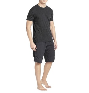 T-shirt Homme Noir Uni 100% Coton Qualité Luxe Coupe Ample Oversize Hip Hop Logo Personnalisé - Product Image 3