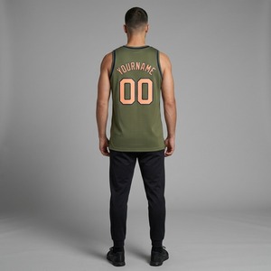 Camiseta de Baloncesto Personalizada al por Mayor para Adultos, 100% Poliéster, Anti-UV, Alto Rendimiento, Control de Humedad, Secado Rápido, para Torneos - Product Image 4