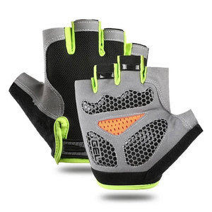 Breathable <b>Half</b> Finger Weightlifting Gloves Anti <b>Slip</b> Grip Gym Training Gloves for Bodybuilding Fitness Exercise Custom - Product Image 5
