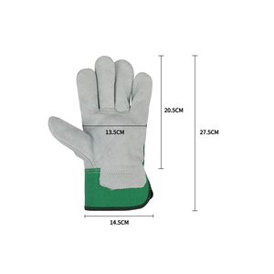 2026 New Arrival Customized Work <b>Gloves</b> Cowhide Leather Factory Driver Climbing Gardening Protective <b>Gloves</b> - Product Image 2