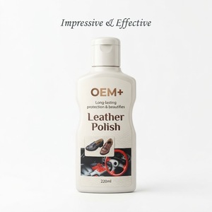 Crème Nettoyante et Conditionneur pour Cuir - Entretien du Cuir et des Chaussures 500ml Parfum Citron Nettoie et Laisse Briller Certifié pour le Cuir - Product Image 1
