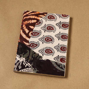 Ethnic Print Fabric Hardcover Acid-Free Notebook Handmade Paper Diary Pocket <b>Journal</b> <b>Writing</b> Memo Notes Sketchbook Travel Gift - Product Image 5