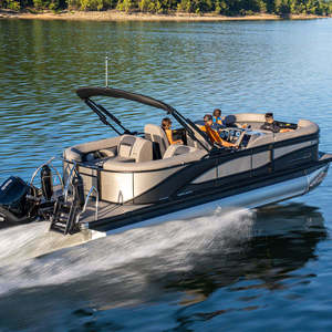 Meilleur prix pour le bateau de luxe Kinlife, yacht de 6,5 m, ponton de travail en aluminium de qualité, moteur hors-bord, longueur 15 à 30 pieds - Product Image 4