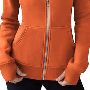 Fabricant de sweats à capuche pour femmes, OEM ODM, design personnalisé, sweats à capuche en coton de qualité supérieure, sweats à capuche surdimensionnés, sweats à capuche à fermeture éclair intégrale - Product Image 5