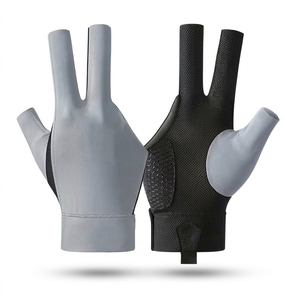 Guantes de Billar al por Mayor para Mano Izquierda y Derecha, Transpirables, de Alta Calidad, Personalizados, de Tres Dedos, para Snooker - Product Image 2