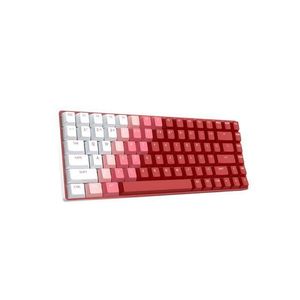 Tastiera Meccanica da Gaming A84 Rossa con Connessione Tri-Mode, 100% Hotswap, Retroilluminazione RGB LED, Switch TTC Flame Red Personalizzati - Product Image 2