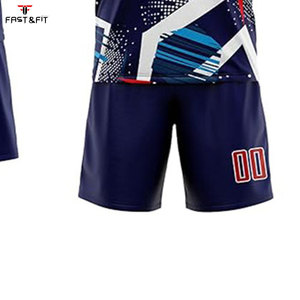 Maillots de football par sublimation 2026 en polyester et coton, manches courtes, unisexe adulte, anti-bactériens, séchage rapide, ensembles d'uniformes de football - Product Image 5