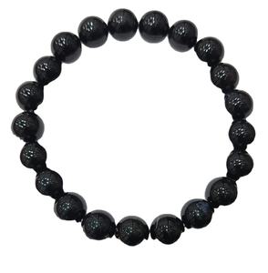 10MM <b>Black</b> <b>Obsidian</b> Bead <b>Bracelet</b> Natural Stone <b>Bracelet</b> Energy Healing Chakra <b>Bracelet</b> Handmade Bead - Product Image 1