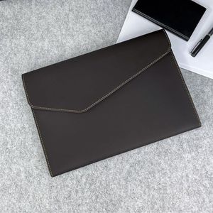 Custom Genuine Leather Document <b>Folder</b> Case with Custom Logo for Laptop & Tablet Men & Women - Product Image 4
