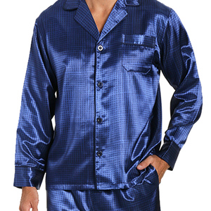 Wholesale Pajama Set <b>for</b> Men Soft Modal Men's Pajamas Long Sleeve Long Pants Bamboo <b>Pyjamas</b> Custom OEM ODM Plus Size Breathable - Product Image 5