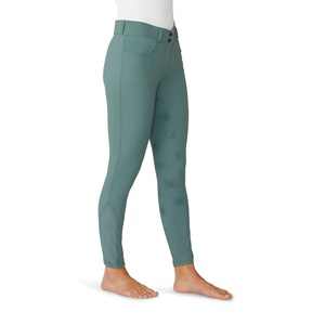 High Quality 4-way Stretch Horse Riding Breeches <b>Leggings</b> Tights <b>Equestrian</b> Wear Pants on Technical Fabric with Soft Feel - Product Image 2