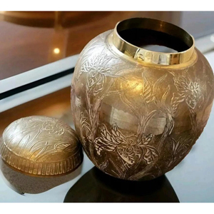 New Design Metal <b>Ginger</b> <b>Jar</b> Handmade Decorative <b>Ginger</b> Storage Container Tabletop Unique Design Kitchen Storage <b>Jar</b> Supplies - Product Image 5