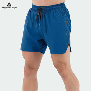 Prix d'usine, nouvelle tendance, vêtements pour hommes, shorts de course à séchage rapide, vêtements de rue, shorts d'entraînement avec poche zippée - Product Image 1