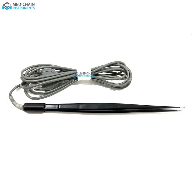 Monopolar Insulated Forceps With Cable 25.5 cm Plastic Surgery Instruments