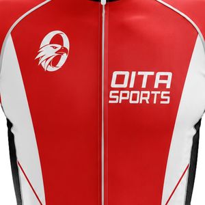 Maillot de Ciclismo Rojo y Blanco para Hombre, Camiseta de Ciclismo de Manga Corta, Ropa de Ciclismo Deportiva Profesional, Ligera y Transpirable - Product Image 5