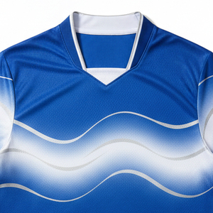 Ensemble d'uniformes de football personnalisés imprimés par transfert thermique – Kits de maillots de football sur mesure avec nom d'équipe et lettres – Haute qualité, anti-plis, pour équipes - Product Image 4