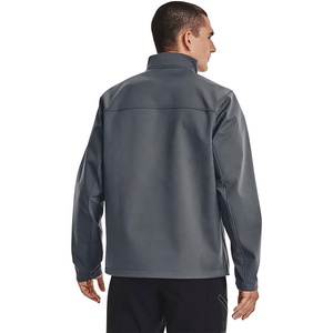 New Arrival OEM Factory Water Resistant Windproof Soft Shell Full Zip <b>Jacket</b> Men <b>Fleece</b> <b>Lined</b> for Men From Pakistan - Product Image 2