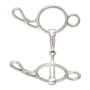 Horse Bits Snaffle Stainless Steel Mouth Ring Bit Green Orange Beads <b>Equestrian</b> Riding Equipment - Product Image 5