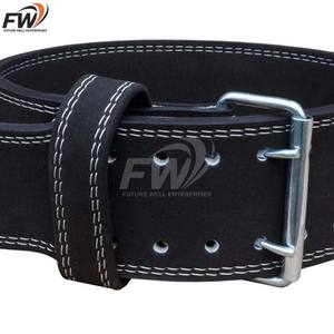 Cinturón de Cuero Personalizado para Levantamiento de Pesas, Color Sólido, Accesorios de Gimnasio, Cinturones de Cuero para Fitness Unisex - Product Image 5