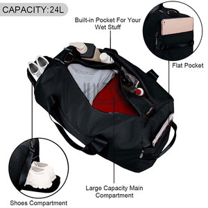 Sac de sport pliable, vente directe d'usine, nouveau style, qualité supérieure, léger, pour hommes - Product Image 3