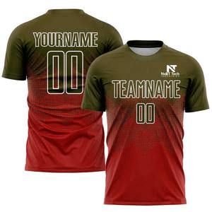 Ropa Deportiva Cómoda, Uniforme de Fútbol para Hombre, 100% Poliéster, Uniforme de Fútbol Personalizado para Hombre - Product Image 6