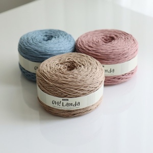 yarn wholesale supply OH! Landa Coma Cotton <b>Crochet</b> Yarn for Hand Knitting 200g Ball cotton yarn knitting - Product Image 1