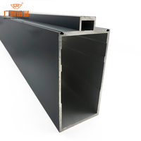 Perfil de Aluminio con Revestimiento de Fluorocarbono para Muros Cortina, Puertas y Ventanas de Edificios