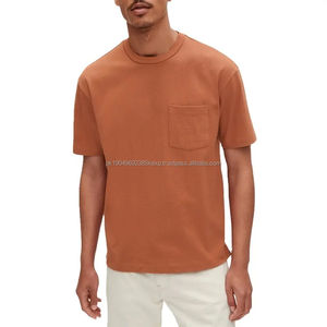 Camiseta Deportiva Personalizada para Hombre, Manga Corta, Informal, con Logotipo Estampado, de Algodón Transpirable y Elástico para Correr, Nueva Llegada - Product Image 1