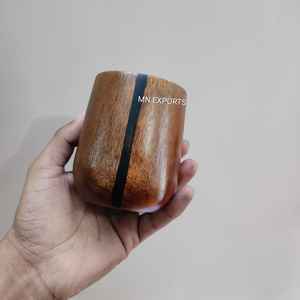 Tazas de Madera de Primera Calidad para Té y Café, Taza de Café de Madera Maciza con Aislamiento, Diseño Único Hecho a Mano, MN EXPORTS - Product Image 5