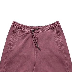 <b>Mens</b> Athletic Casual Jogger <b>Shorts</b> Drawstring Closure Solid <b>Pattern</b> Front Logo 100% Cotton Quick Dry Activewear Running <b>Shorts</b> - Product Image 3