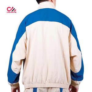 Chaqueta cortavientos de color sólido, cómoda, a precio económico, de alta calidad e impermeable para hombre. - Product Image 2