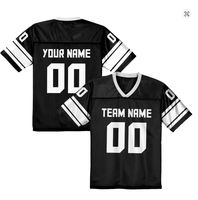 Maillot de football américain rouge personnalisé, nom et numéro de l'équipe, pour hommes, femmes, jeunes, enfants, sans manches, 100% coton, Streetwear